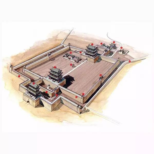 中式建筑效果圖